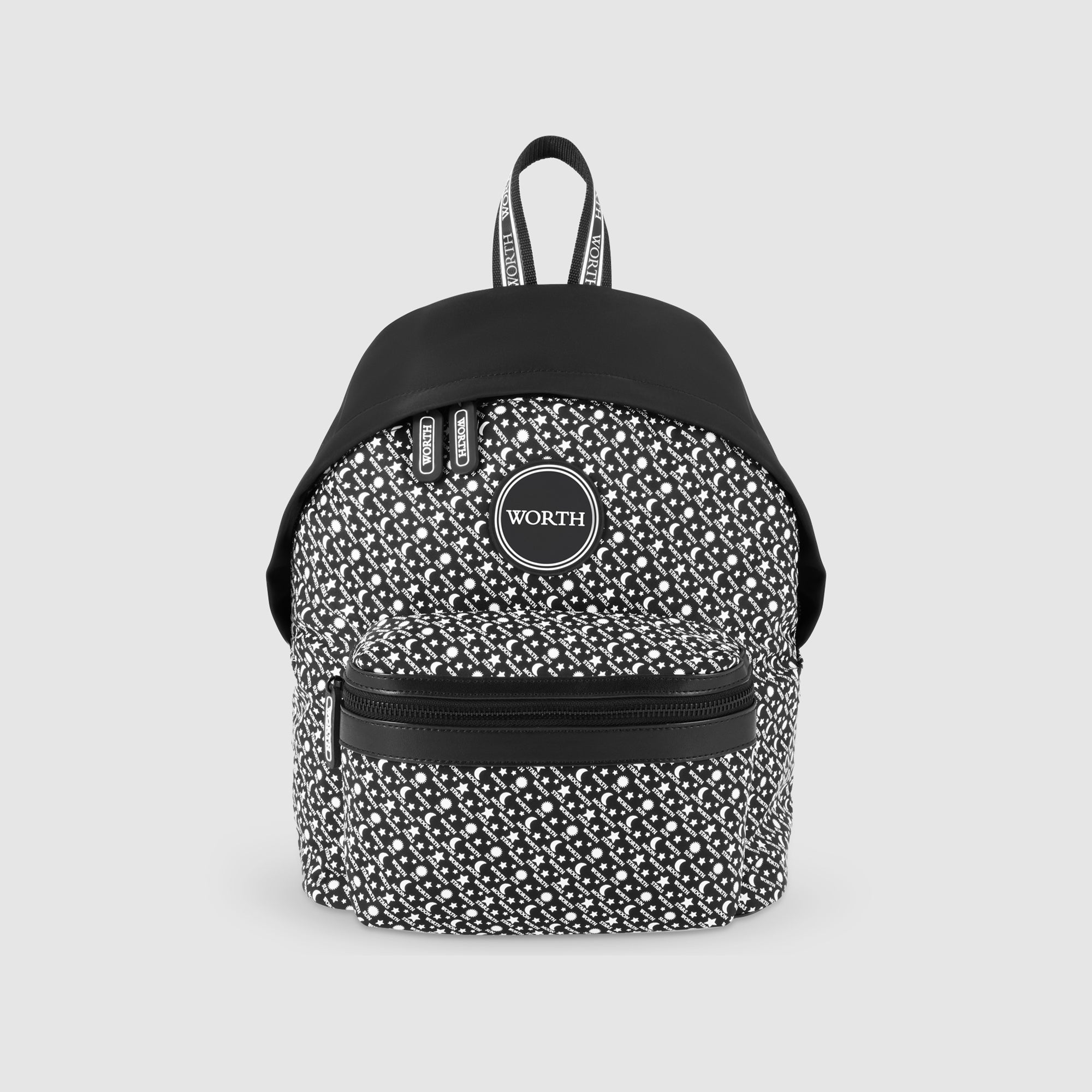 Iconic moon and stars statement back pack