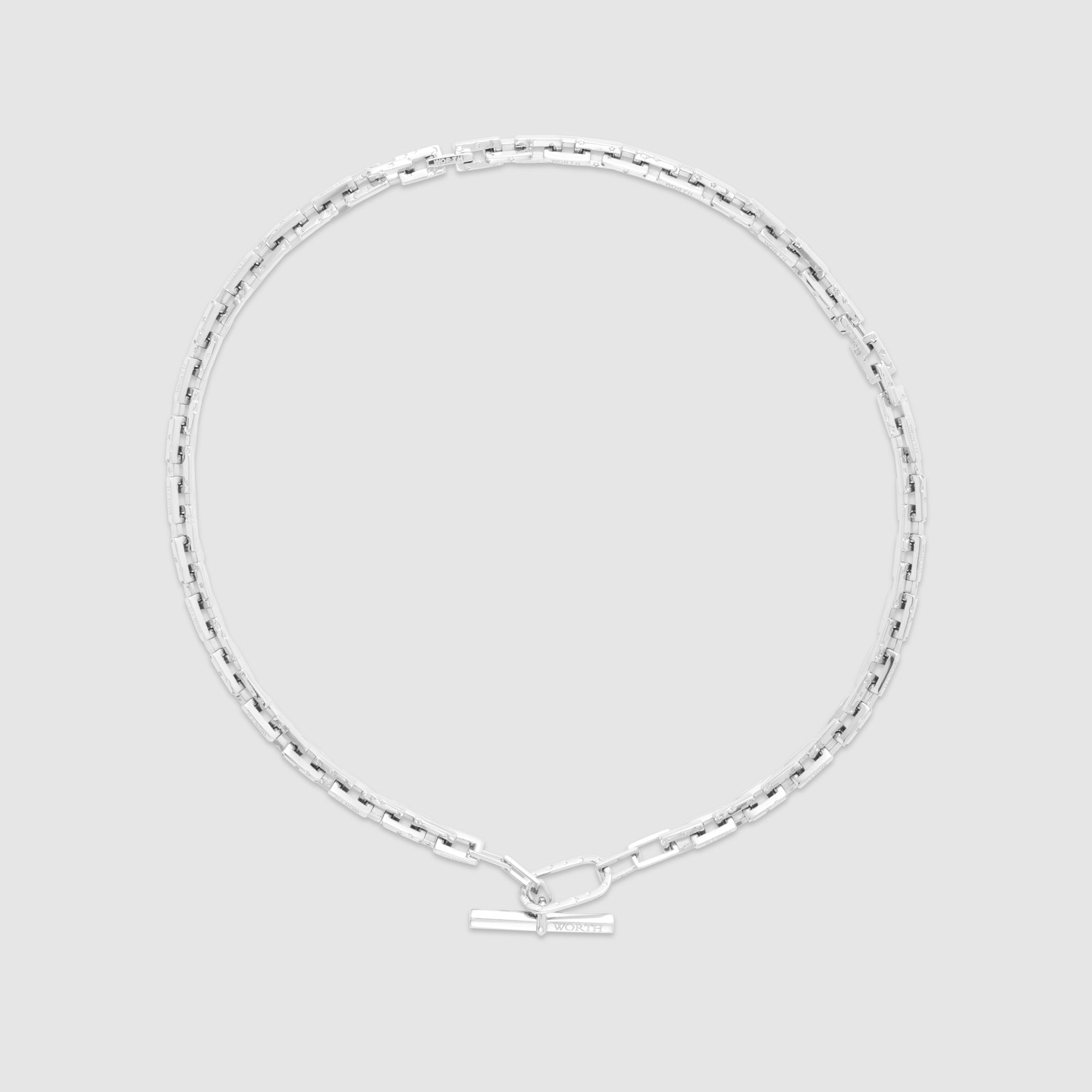 Moon & star engraved choker